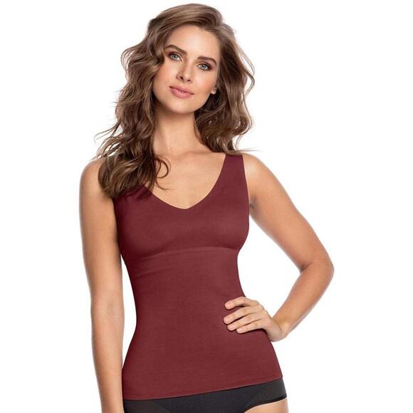 Leonisa Tops - Leonisa Womens Double-V Undetectable Padded Shaper Tank Size S